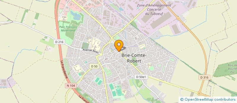 localisation de l'entreprise MADAME JADE BENYAHIA  BRIE-COMTE-ROBERT