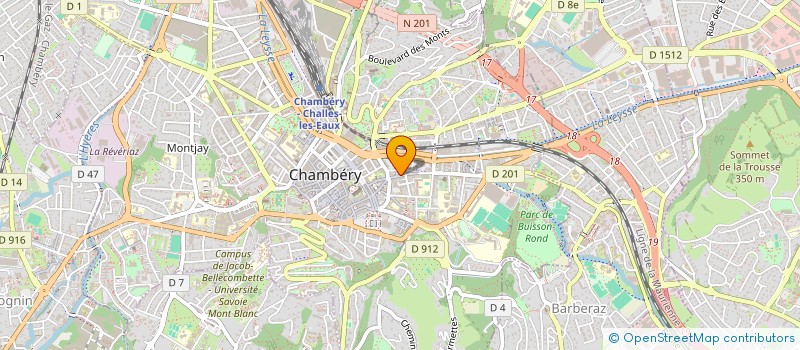 localisation de l'entreprise MADAME JADE BLAMPAIN  CHAMBERY