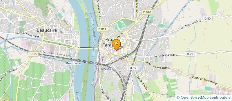 localisation de l'entreprise MADAME JADE BORDET  TARASCON