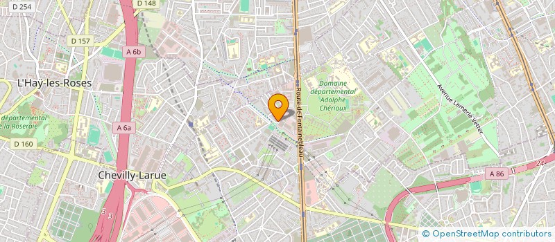 localisation de l'entreprise MADAME JADE BORNAY  CHEVILLY-LARUE