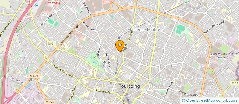 localisation de l'entreprise MADAME JADE BOUFFART  TOURCOING