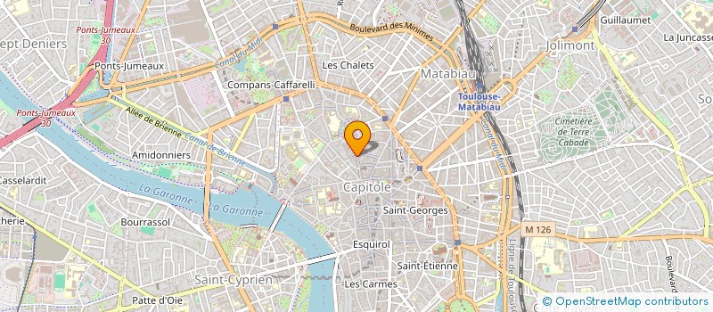 localisation de l'entreprise MADAME JADE BRANQUART  TOULOUSE