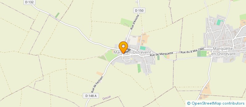 localisation de l'entreprise MADAME JADE BRAZIER  MARCQ-EN-OSTREVENT