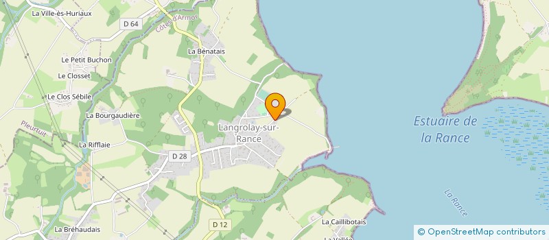 localisation de l'entreprise MADAME JADE BURETTE  LANGROLAY-SUR-RANCE