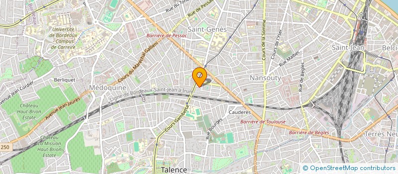 localisation de l'entreprise MADAME JADE CAVEL à TALENCE