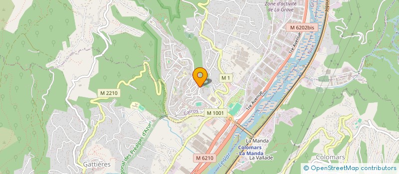 localisation de l'entreprise MADAME JADE CHARLEZ à CARROS