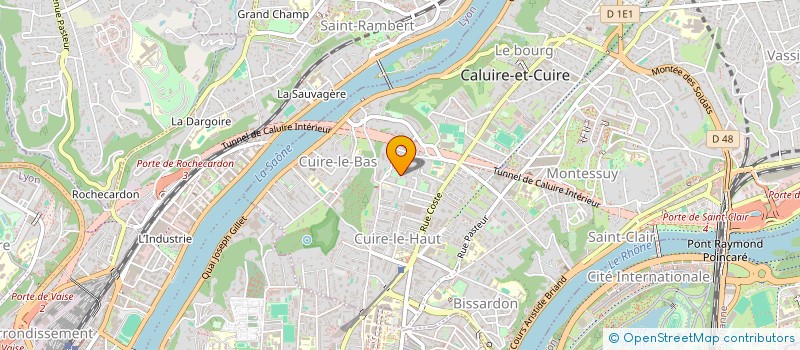 localisation de l'entreprise MADAME JADE CHARTIER  CALUIRE-ET-CUIRE