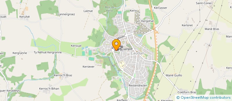 localisation de l'entreprise MADAME JADE COQUISART  CAUDAN