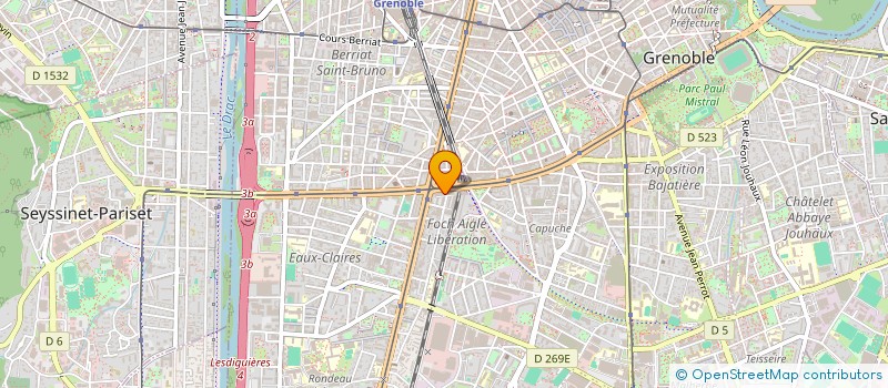 localisation de l'entreprise MADAME JADE CORTIULA à GRENOBLE