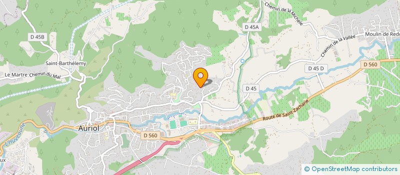 localisation de l'entreprise MADAME JADE COSSUREL  AURIOL