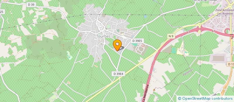 localisation de l'entreprise MADAME JADE COURTES  TOURBES