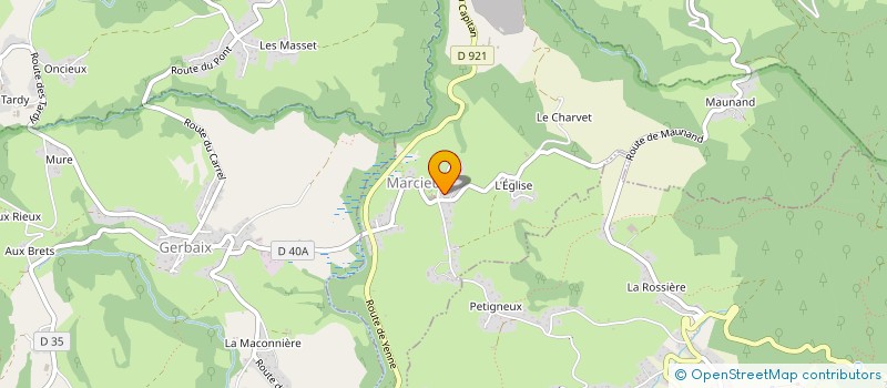 localisation de l'entreprise MADAME JADE D'ANZI  MARCIEUX