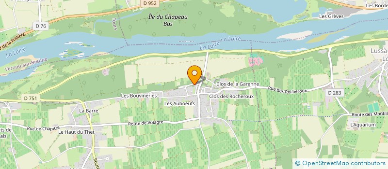 localisation de l'entreprise MADAME JADE D'INGRANDO  MONTLOUIS-SUR-LOIRE