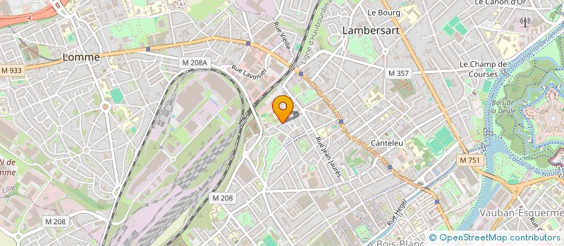 localisation de l'entreprise MADAME JADE DAHMANI  LILLE