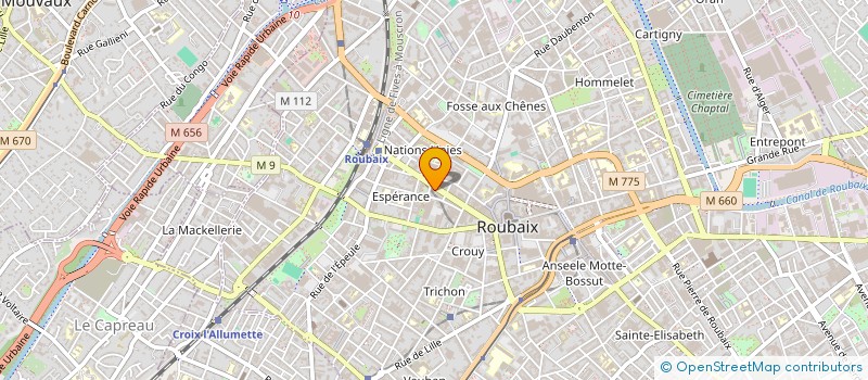 localisation de l'entreprise MADAME JADE DANICAN  ROUBAIX