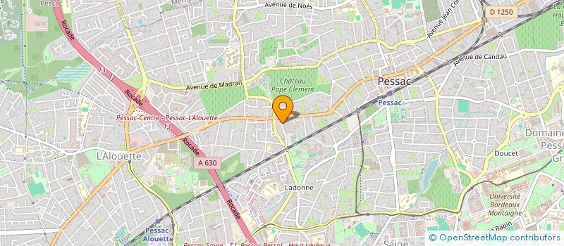 localisation de l'entreprise MADAME JADE DAS NEVES  PESSAC