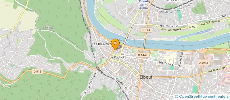 localisation de l'entreprise MADAME JADE DORCELIAN  ELBEUF