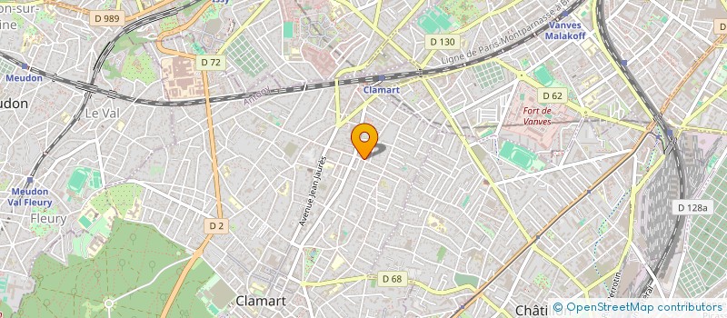 localisation de l'entreprise MADAME JADE DOUALA BELL  CLAMART