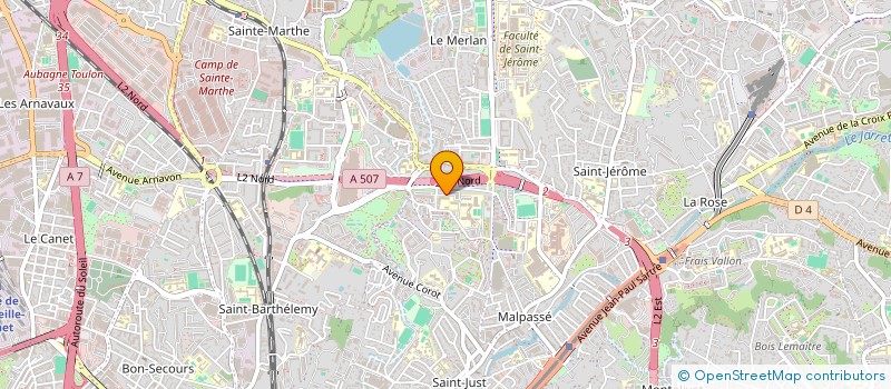 localisation de l'entreprise MADAME JADE EL GHARBAOUI à MARSEILLE 13EME