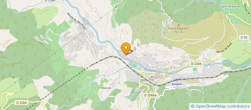 localisation de l'entreprise MADAME JADE ESPOSITO  SOSPEL