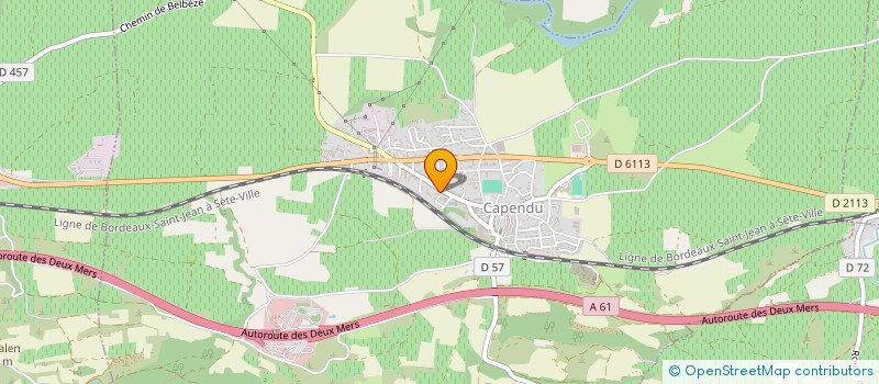 localisation de l'entreprise MADAME JADE ETANCELIN  CAPENDU