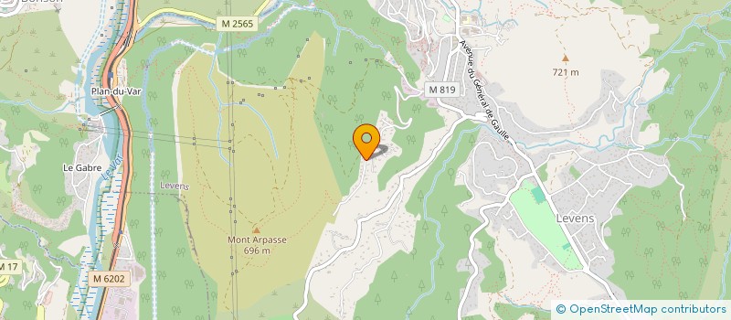 localisation de l'entreprise MADAME JADE FESSARD  LEVENS