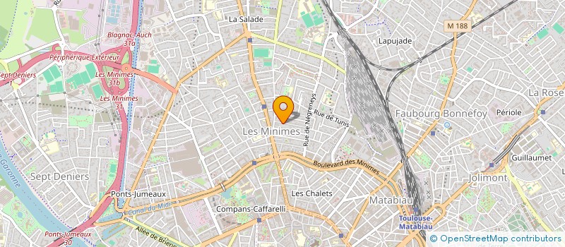 localisation de l'entreprise MADAME JADE FRANCOIS à TOULOUSE