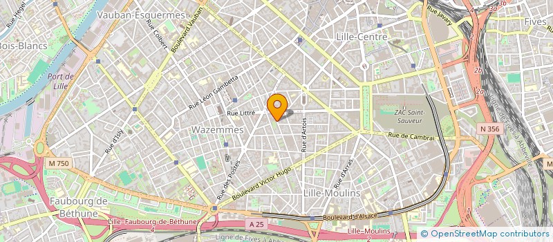 localisation de l'entreprise MADAME JADE FRAPPE à LILLE