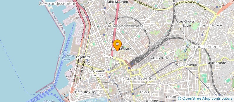 localisation de l'entreprise MADAME JADE GENNETIER à MARSEILLE