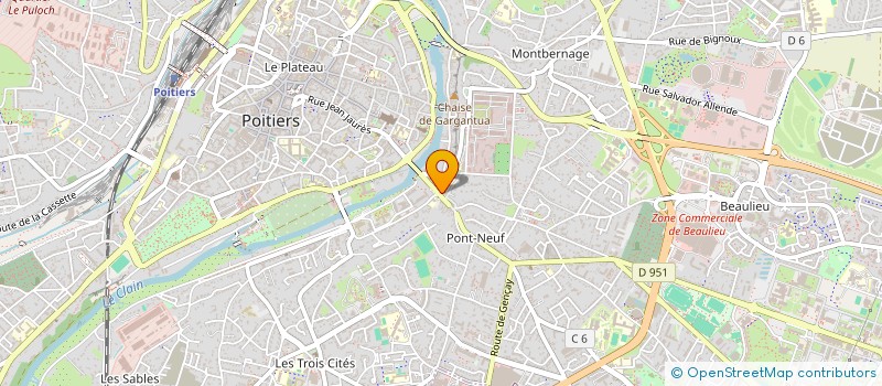 localisation de l'entreprise MADAME JADE GHIRARDELLO  POITIERS