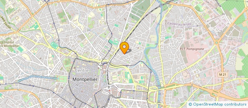 localisation de l'entreprise MADAME JADE GOUJON-BARGAS  MONTPELLIER