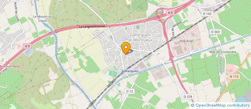 localisation de l'entreprise MADAME JADE GRAGEZ à GALLARGUES-LE-MONTUEUX
