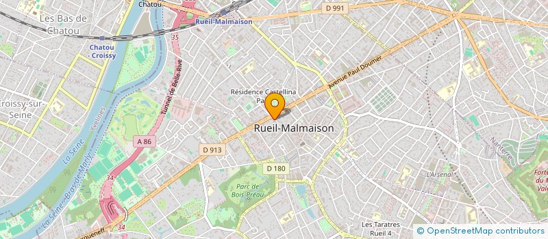 localisation de l'entreprise MADAME JADE GROSSZTEJN à RUEIL-MALMAISON