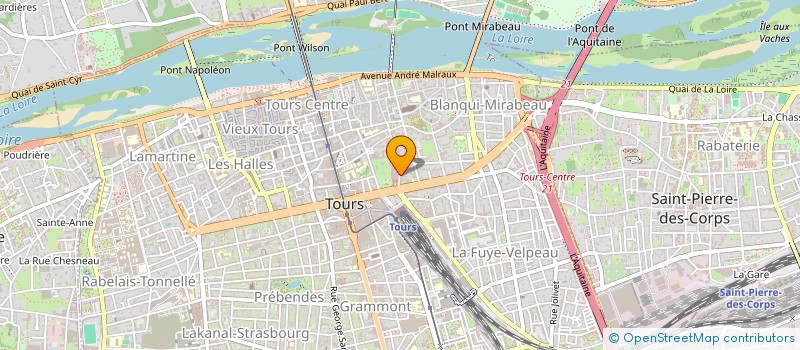 localisation de l'entreprise MADAME JADE GUILBERT  TOURS