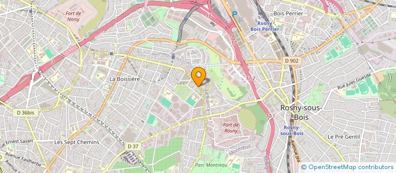 localisation de l'entreprise MADAME JADE GUILLAUMIN à MONTREUIL