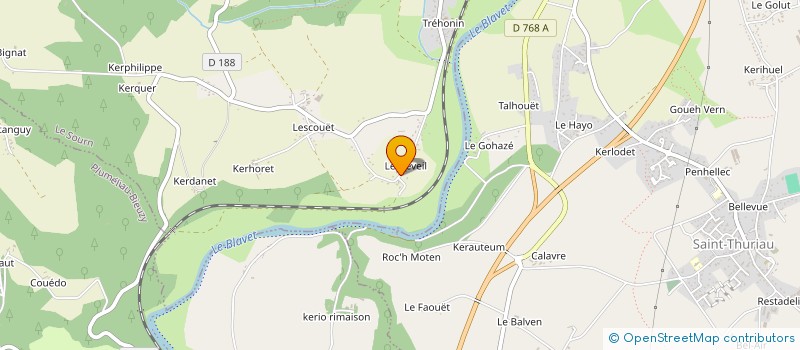 localisation de l'entreprise MADAME JADE HELARY  LE SOURN