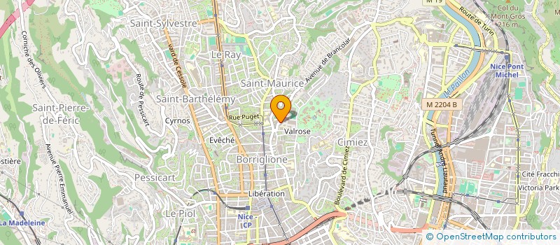 localisation de l'entreprise MADAME JADE HUERTAS  NICE