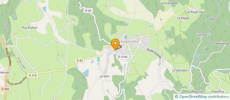 localisation de l'entreprise MADAME JADE HUMMEL  AUGEROLLES