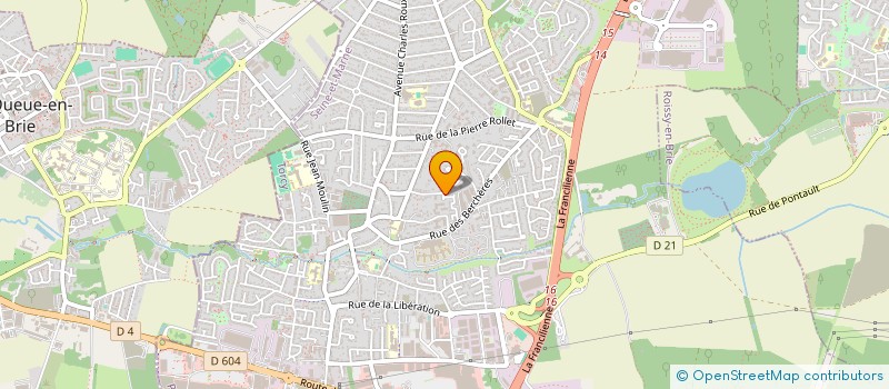 localisation de l'entreprise MADAME JADE IBRAHIM à PONTAULT-COMBAULT