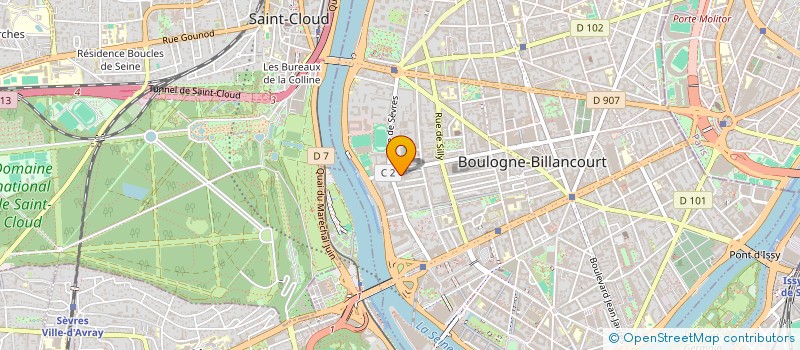 localisation de l'entreprise MADAME JADE JADE à BOULOGNE-BILLANCOURT