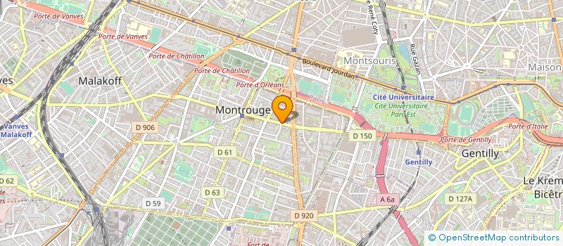 localisation de l'entreprise MADAME JADE LABRUNYE à MONTROUGE