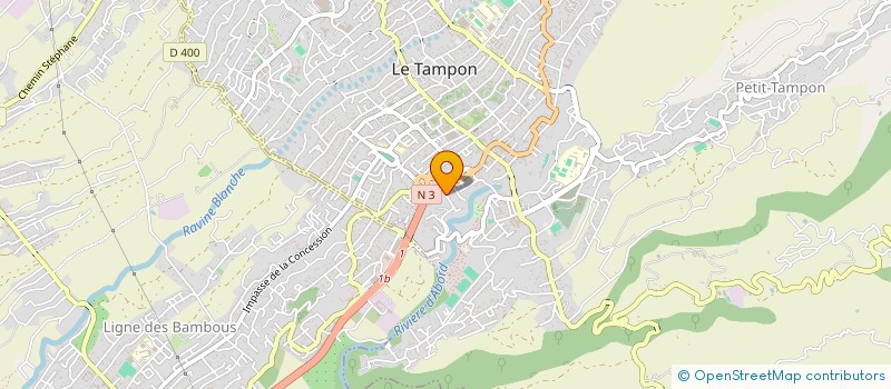 localisation de l'entreprise MADAME JADE LAMBERT  LE TAMPON