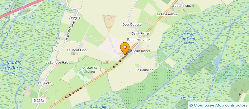 localisation de l'entreprise MADAME JADE LE PAGE  BASSENEVILLE