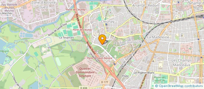 localisation de l'entreprise MADAME JADE LE QUERE  RENNES