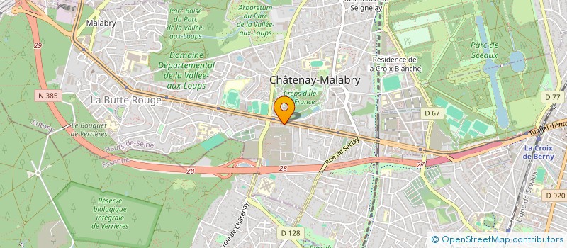 localisation de l'entreprise MADAME JADE LEGROS à CHATENAY-MALABRY
