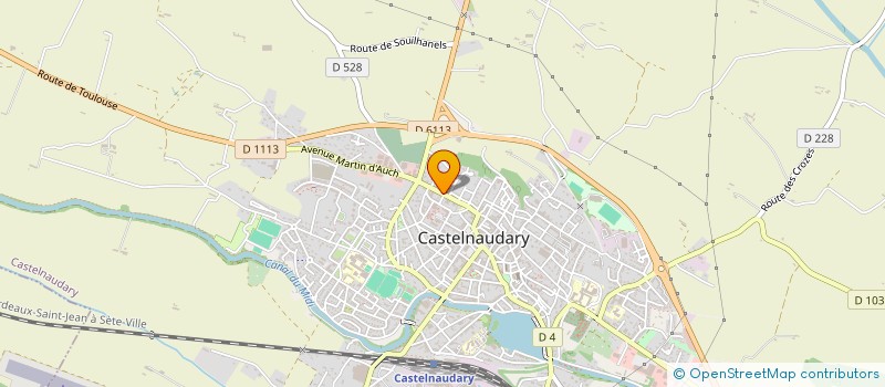 localisation de l'entreprise MADAME JADE LEJEUNE  CASTELNAUDARY