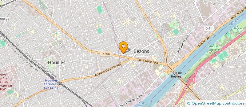 localisation de l'entreprise MADAME JADE LEPERS à BEZONS