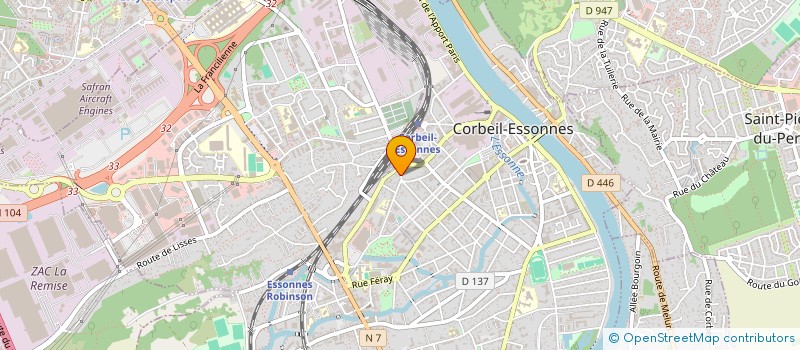 localisation de l'entreprise MADAME JADE LI TRAN à CORBEIL-ESSONNES