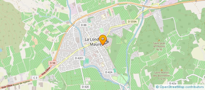 localisation de l'entreprise MADAME JADE LUONGO  LA LONDE-LES-MAURES