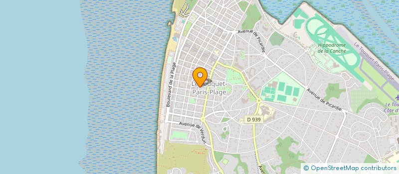 localisation de l'entreprise MADAME JADE MAILLET-CONTOZ  LE TOUQUET-PARIS-PLAGE